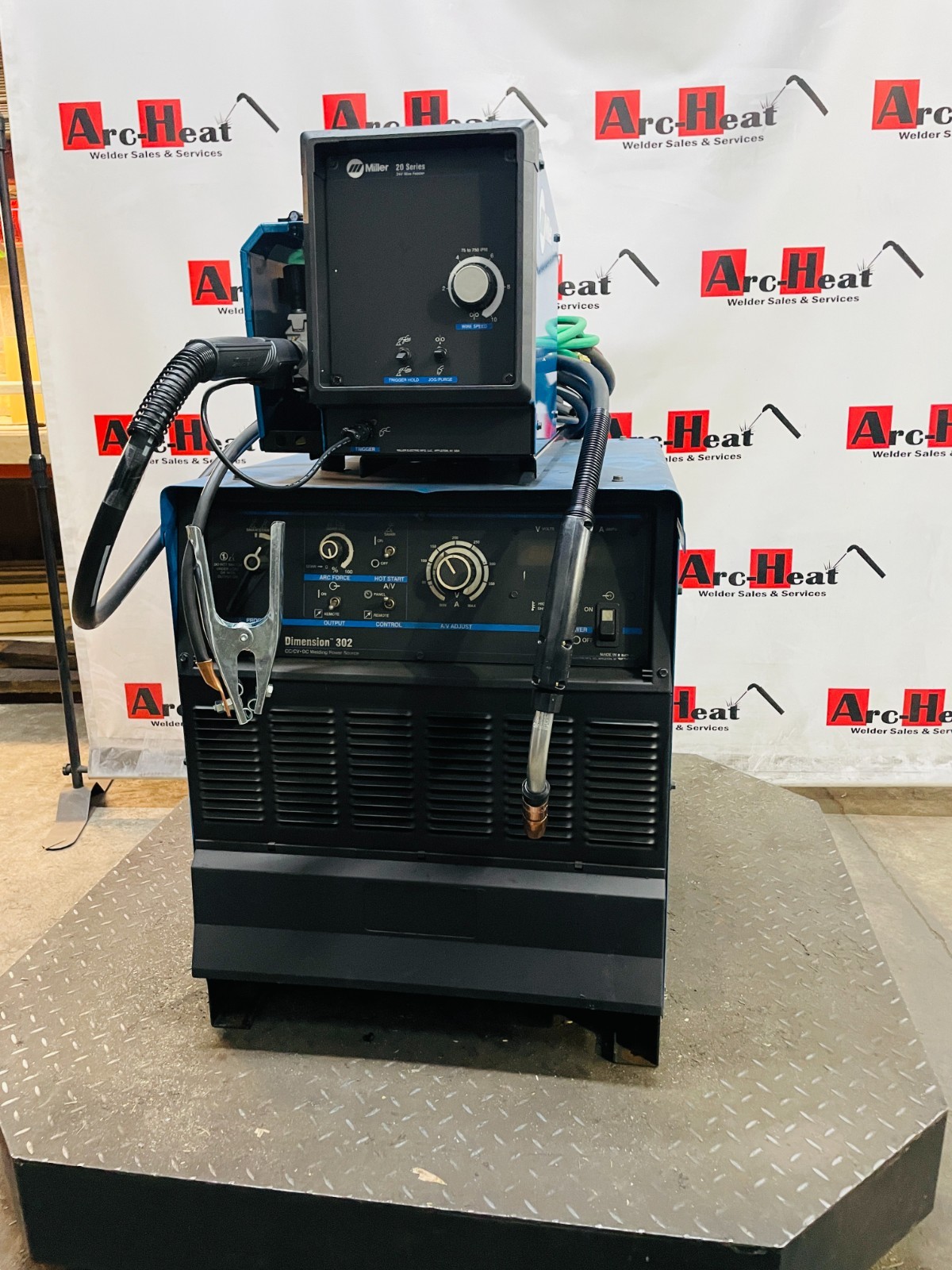 Miller Dimension 302 & NEW Miller 20 Series Multiprocess Welder