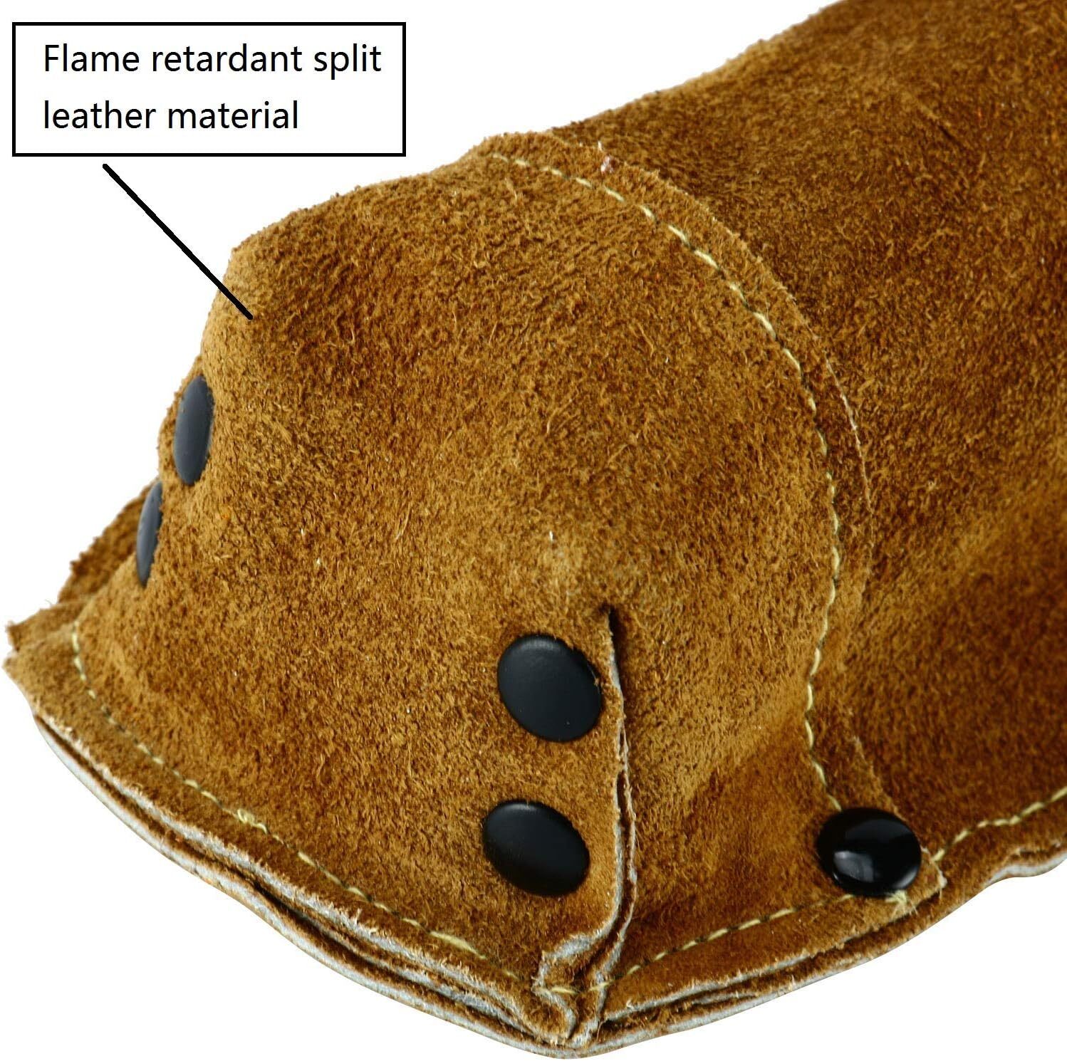 Flame-Resistant Electrode Bag/Welding Rod Pouch/welding rod gold brown