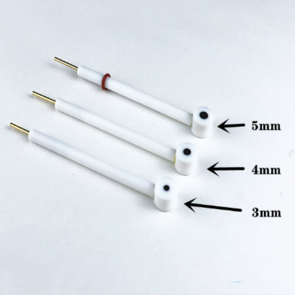 L-Type / Straight Type Glass Carbon Electrode 3/4/5/6/8/10mm Dia Option