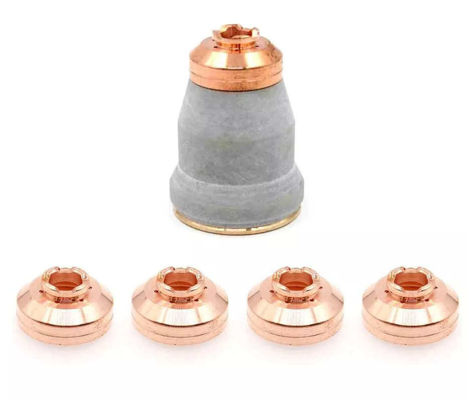 6pcs Plasma Drag Shield 60485 Retaining Cup 60389C for IPT-60 PT-60 PTM-60 Torch