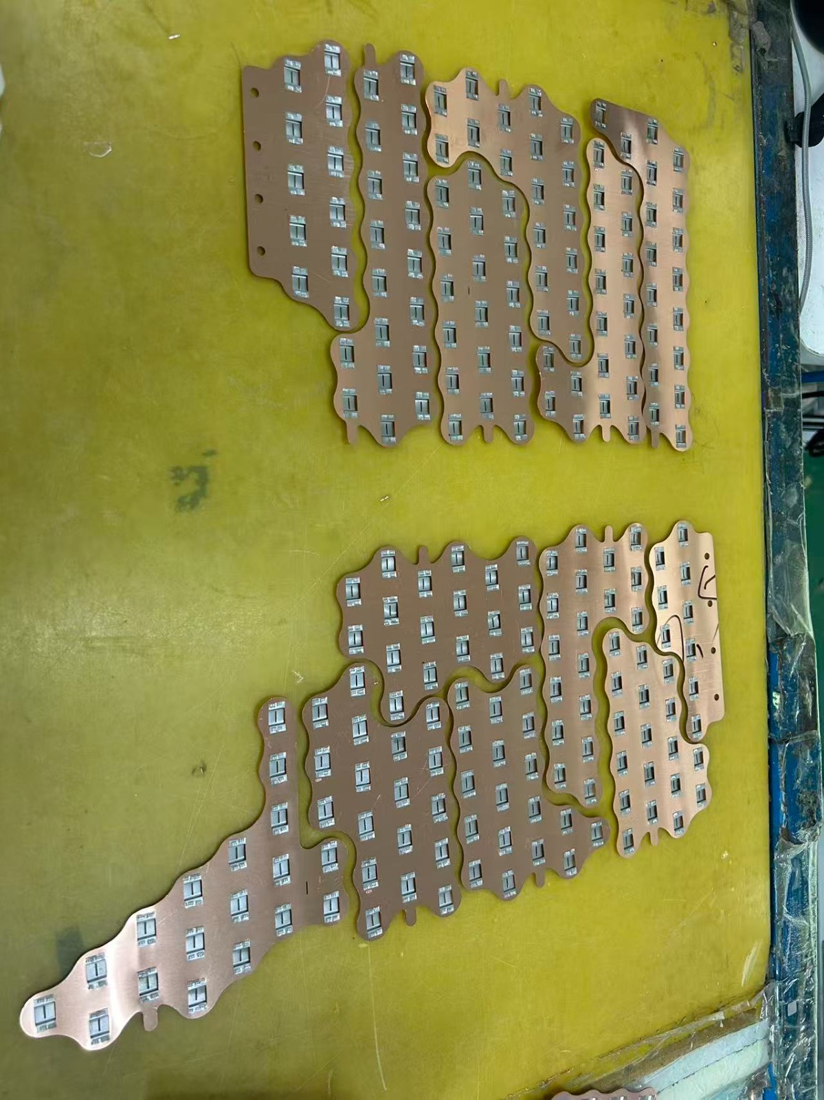 0.3/0.5/1mm 30S9P 21700 Power Battery Pack Copper Nickel Busbar for Connector