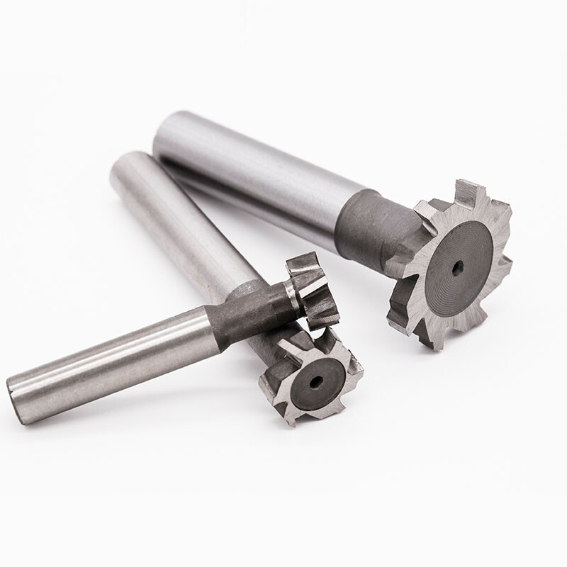 8-20mm Diameter 1-10mm Cutting Depth HSS T Slot End Mill Cutting Tool