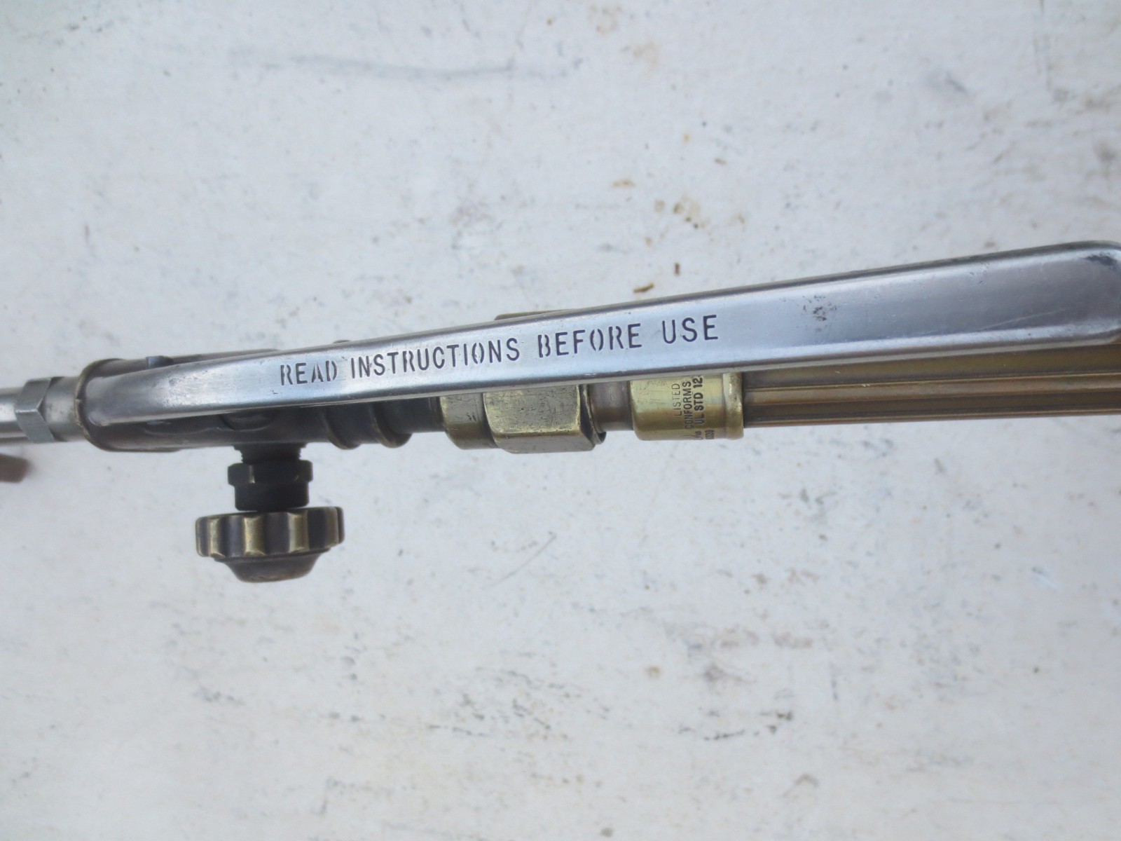 USED Victor Cutting Torch & Handle Heavy Duty HD 310C & CA2460 Journeyman NICE!
