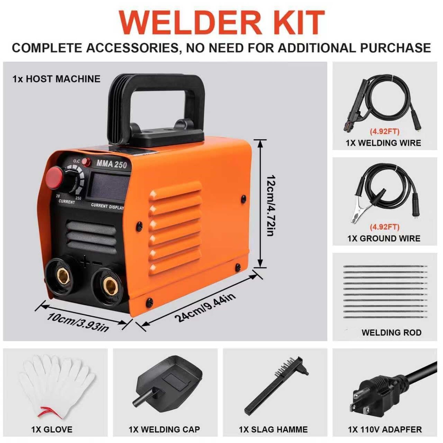 Siasky Mini Welding Machine, Upgraded Welder Machine 110V, Portable Stick Wel…