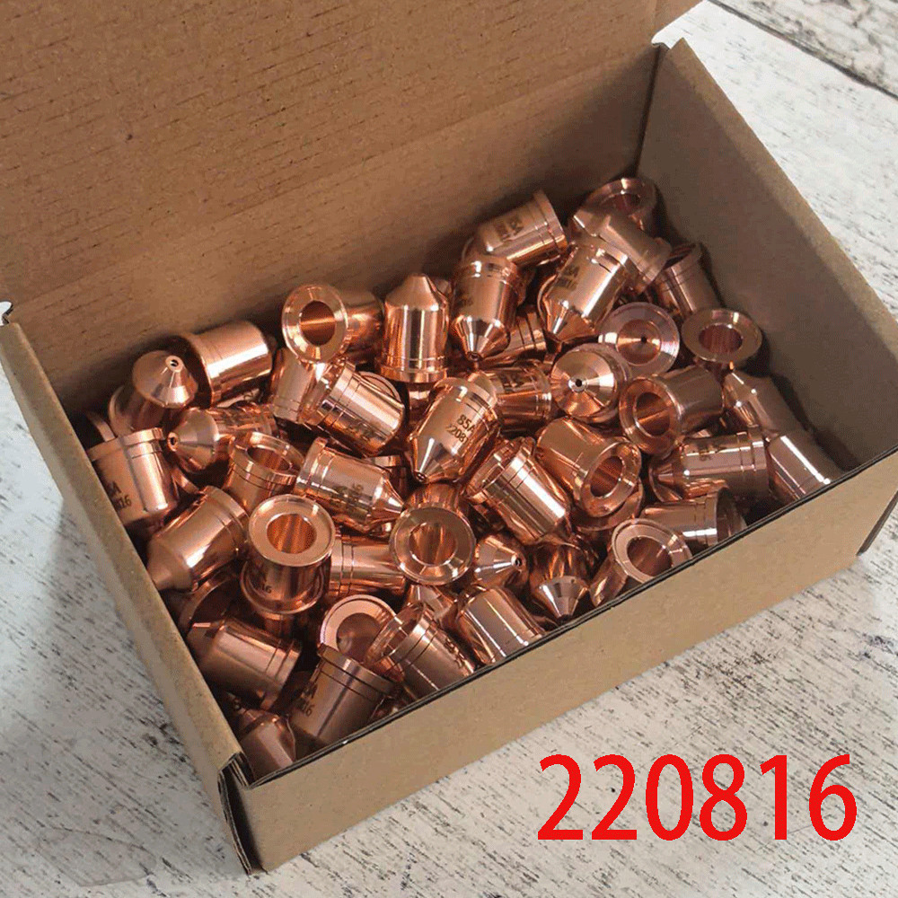 80pcs 220816 Plasma Cutter Nozzle fit for Hypertherm Powermax 45XP/65/85/105#