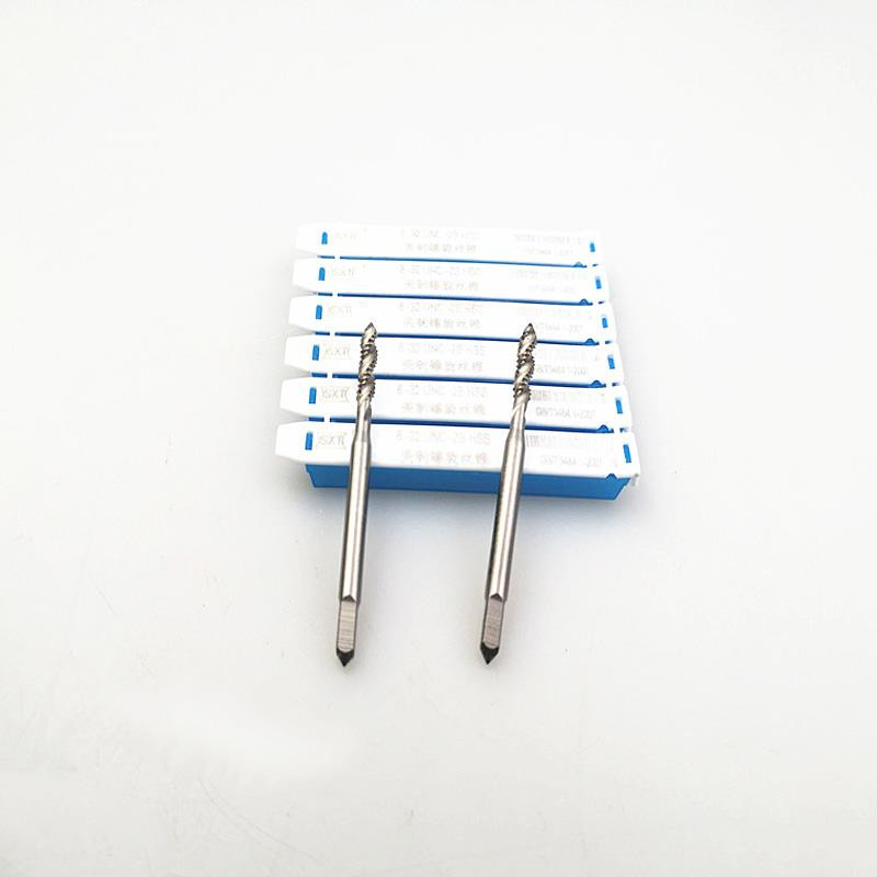 KLOT HSS Spiral Flute Tap 6-32 8-32 10-24 1/4 5/16 3/8 7/16 1/2 9/16 5/8 3/4