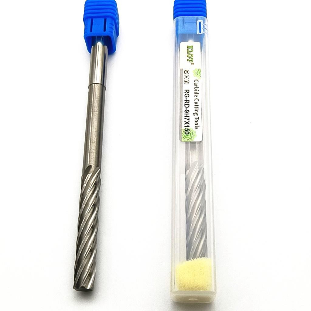 KLOT Solid Carbide Right Spiral Chucking Reamer 5mm-20mm Extended L150mm/200mm