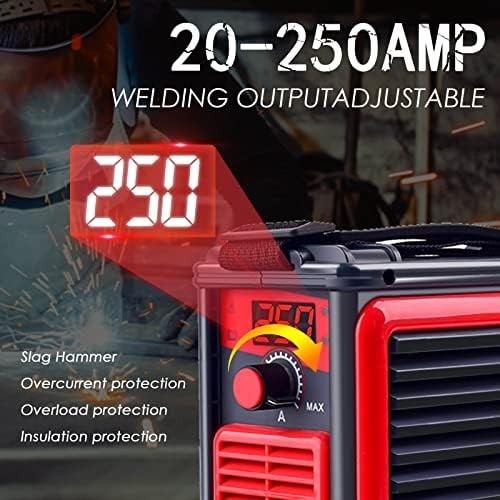 MMA Welder Machine,125Amp ARC Welder Mini Stick Welder Digital Display Lcd,Hot S