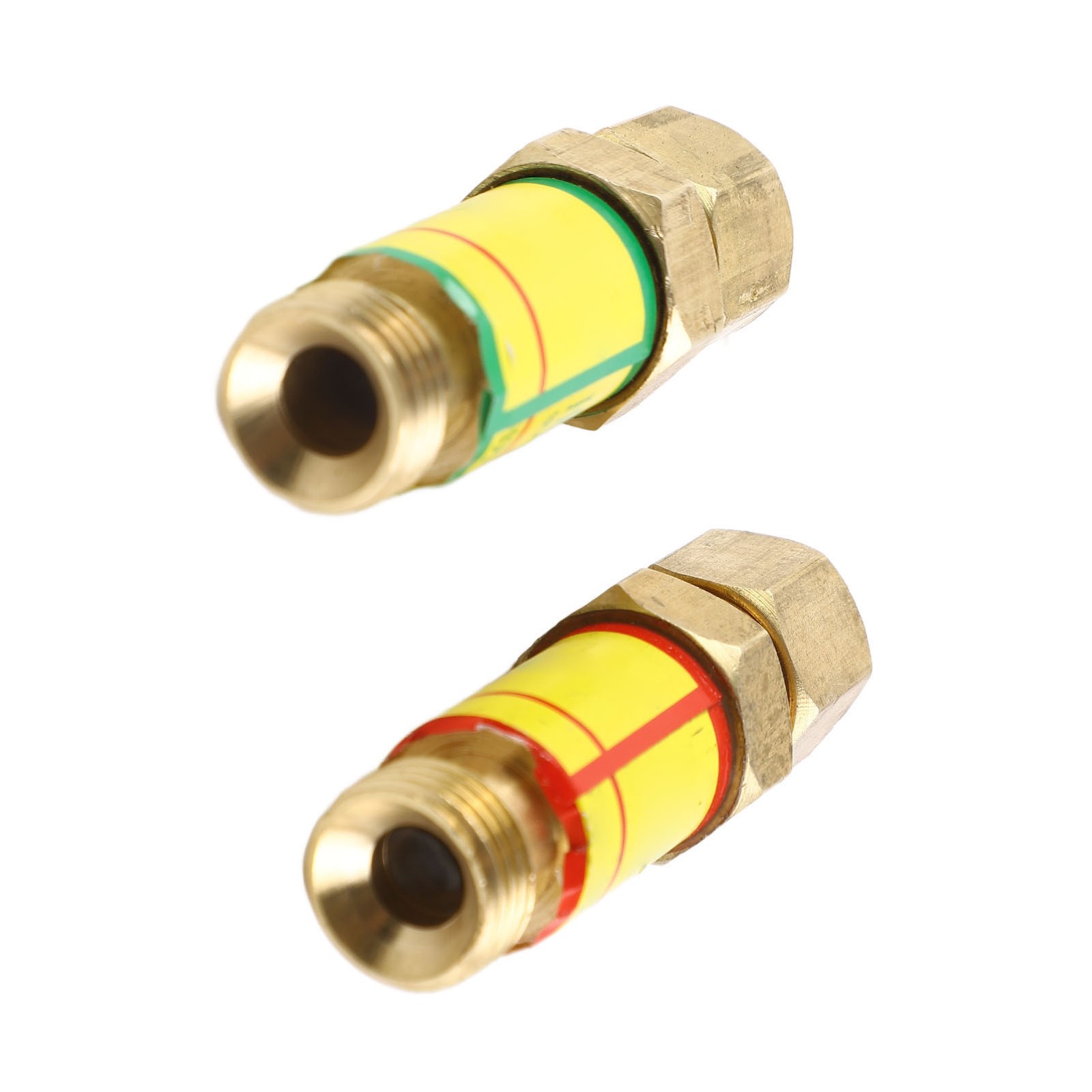 1 Pair Oxygen Acetylene Check Valve Flame Buster For Welders M16*1.5 HF2 Hot