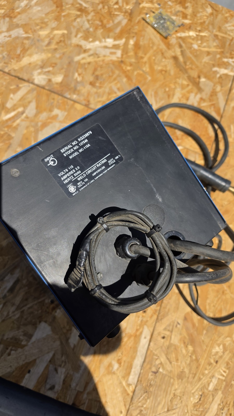 Used Miller WC-115A Welding Control