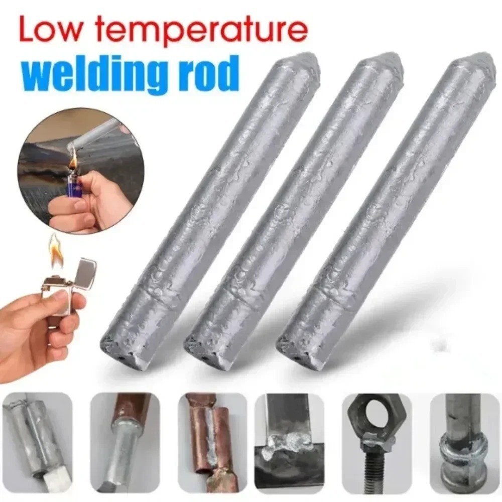3PCS Low Temperature Welding Rods Aluminum Magic Flux Cored Brazing Wire – USA