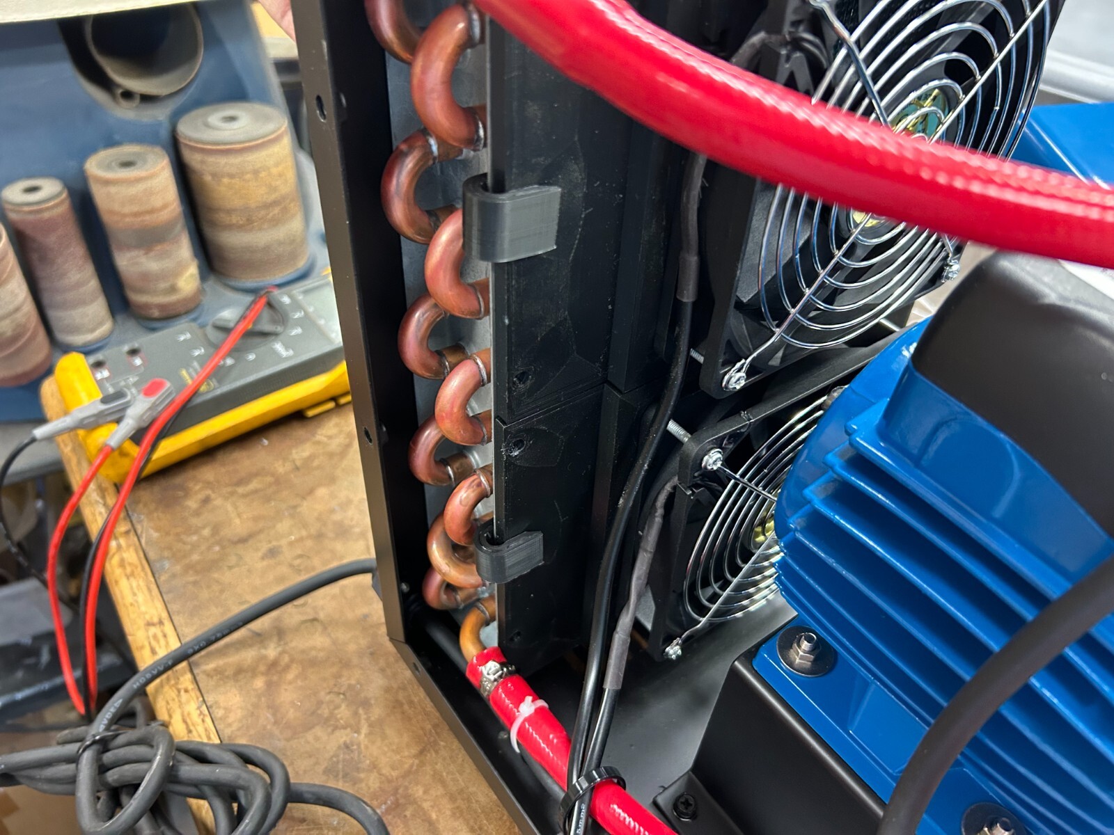 Tig Welder Torch Machine Water Cooling System 10L QUIET FAN CONVERSION