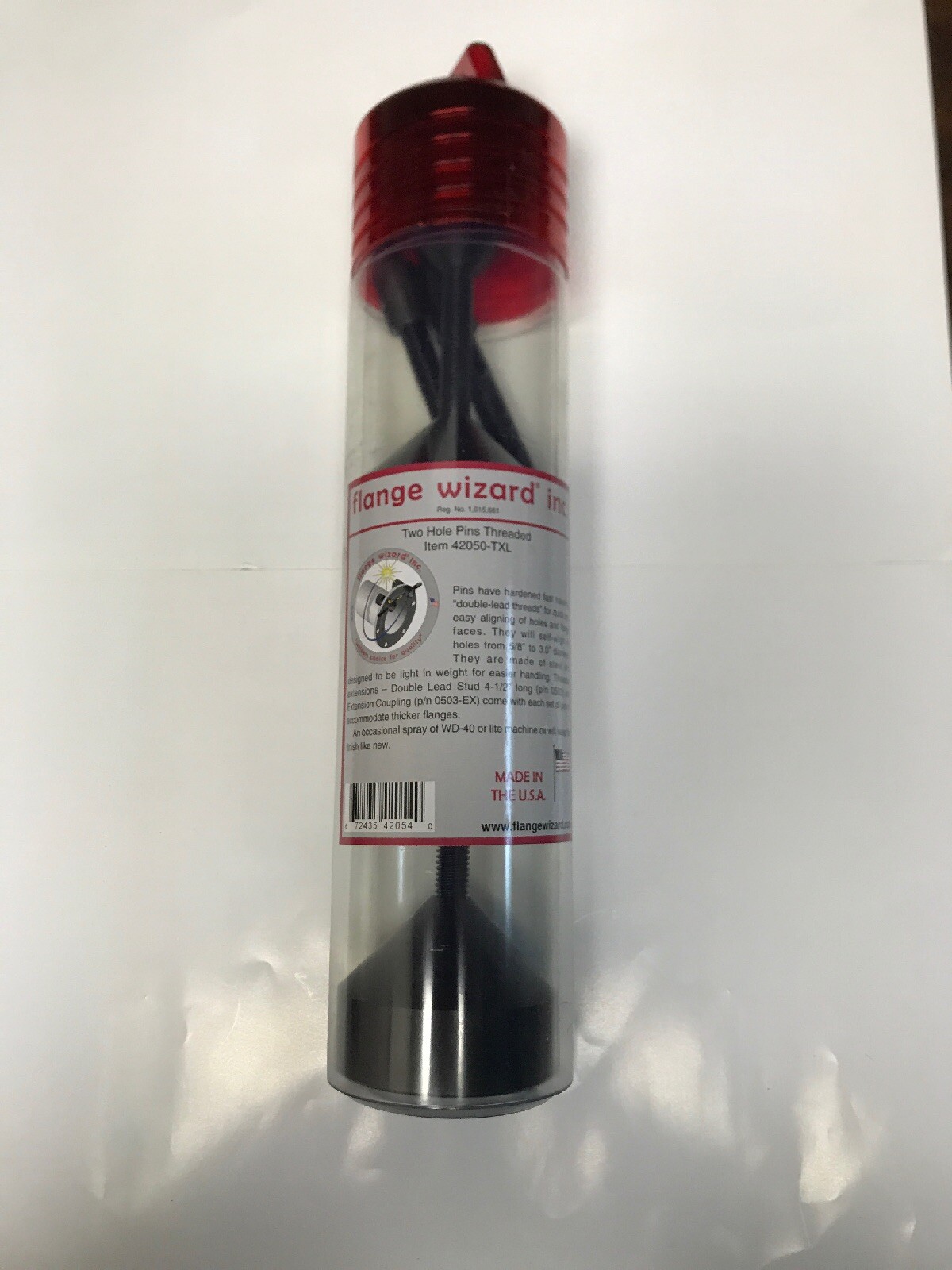 Flange Wizard 42050-TXL Two Hole Pins Threaded