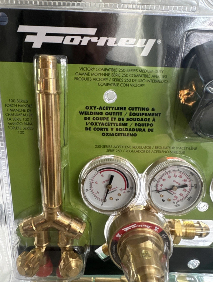 Forney Industries Oxy & Acet Medium Duty Welding And Cutting Kit Brand New!!