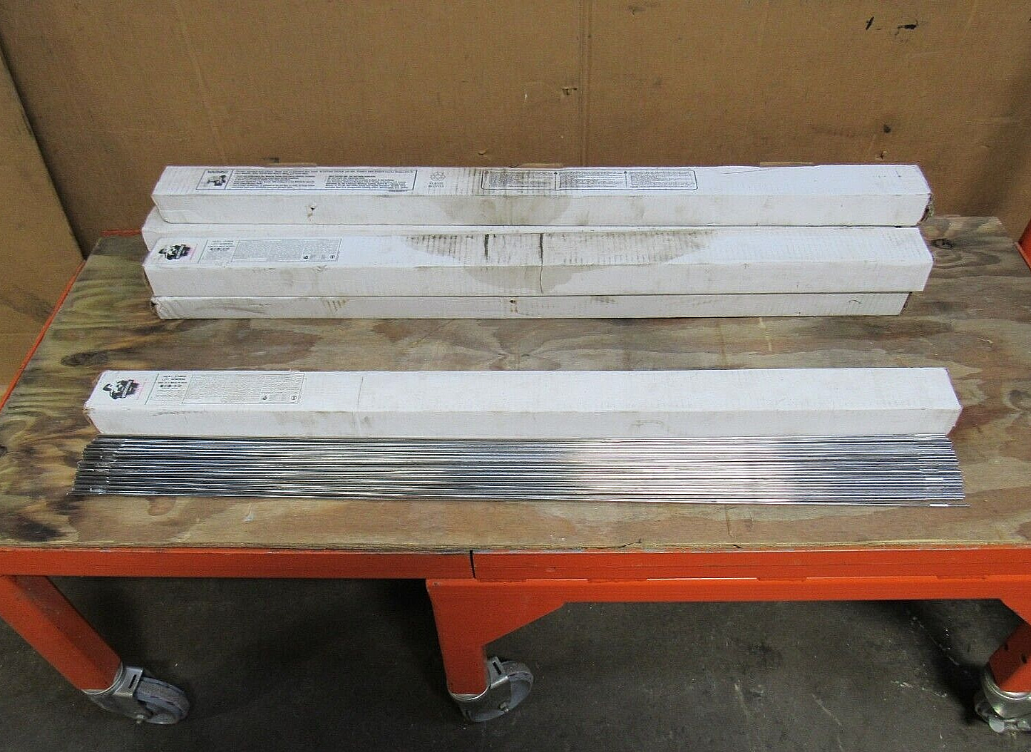 NEW 80PCS 10LBS WELDERS CHOICE WELDING ROD ER308/308L AWS A5.9 1/8″ X 36″
