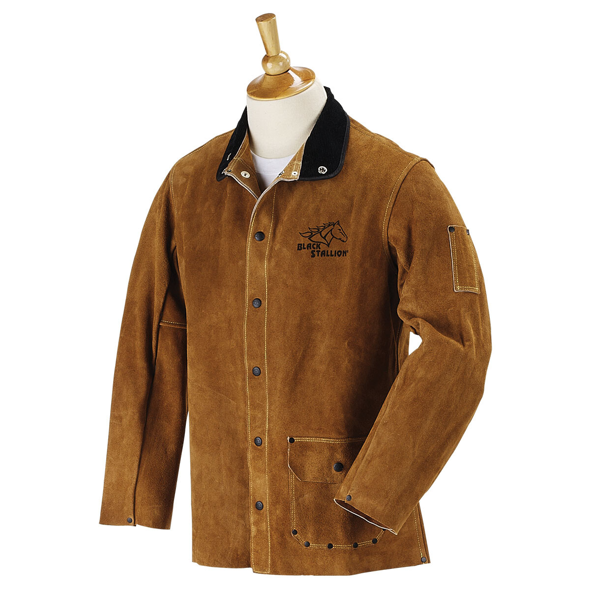 Revco Black Stallion Split Cowhide 30″ Welding Jacket 30WC Size 4XL