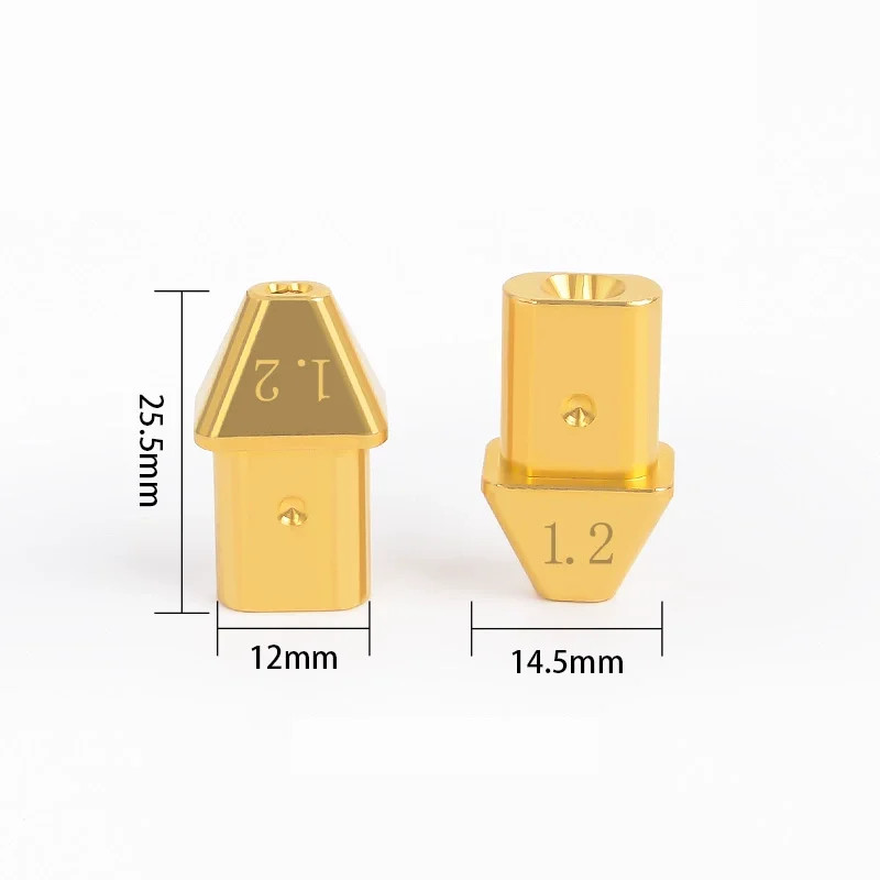 5pcs Laser Welding Double Wire Feed Nozzle M16 Nozzles CQWY SUP QILIN Relfar