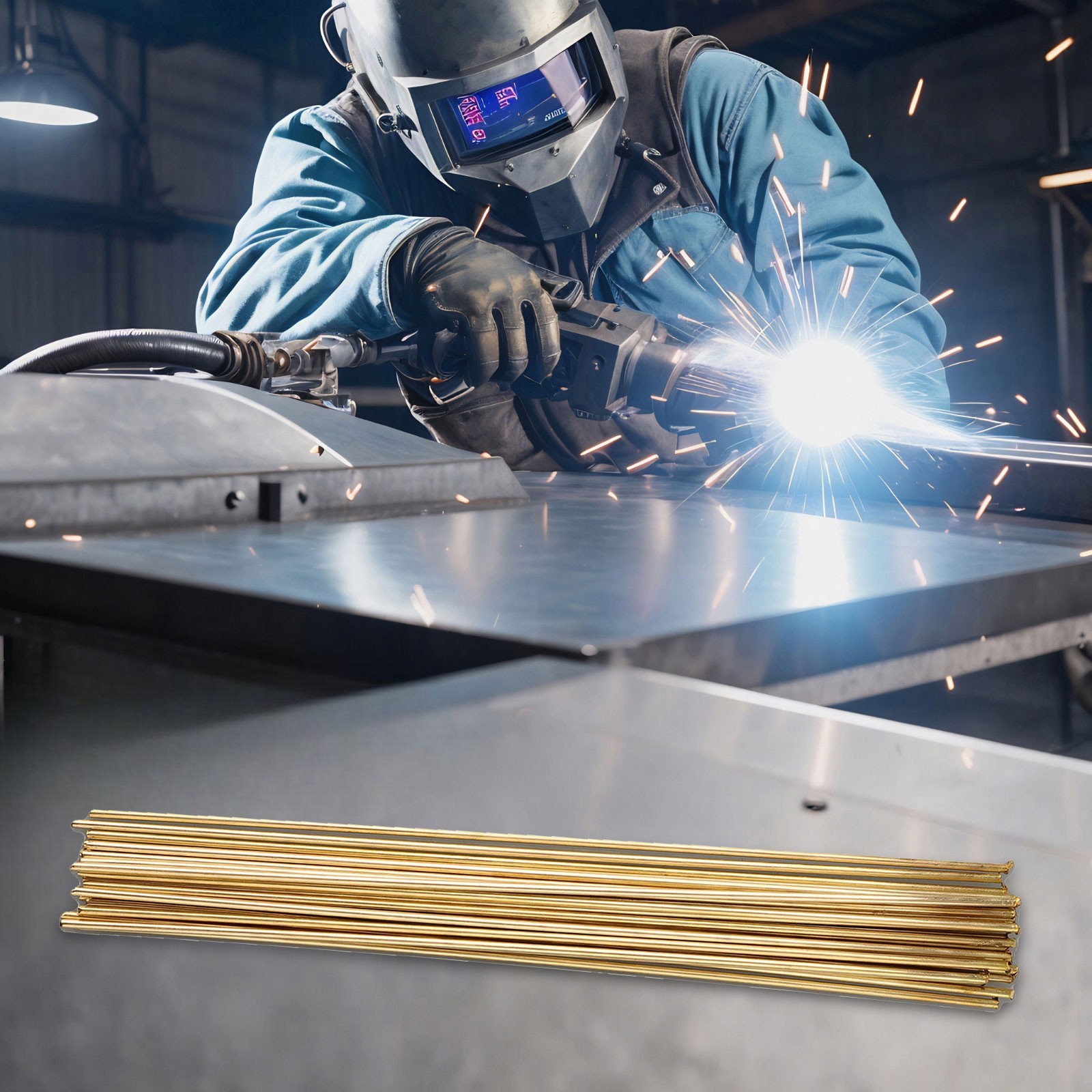 Alloy Steel Liquidus Length Beginner DIY Projects Brass Welding Rod