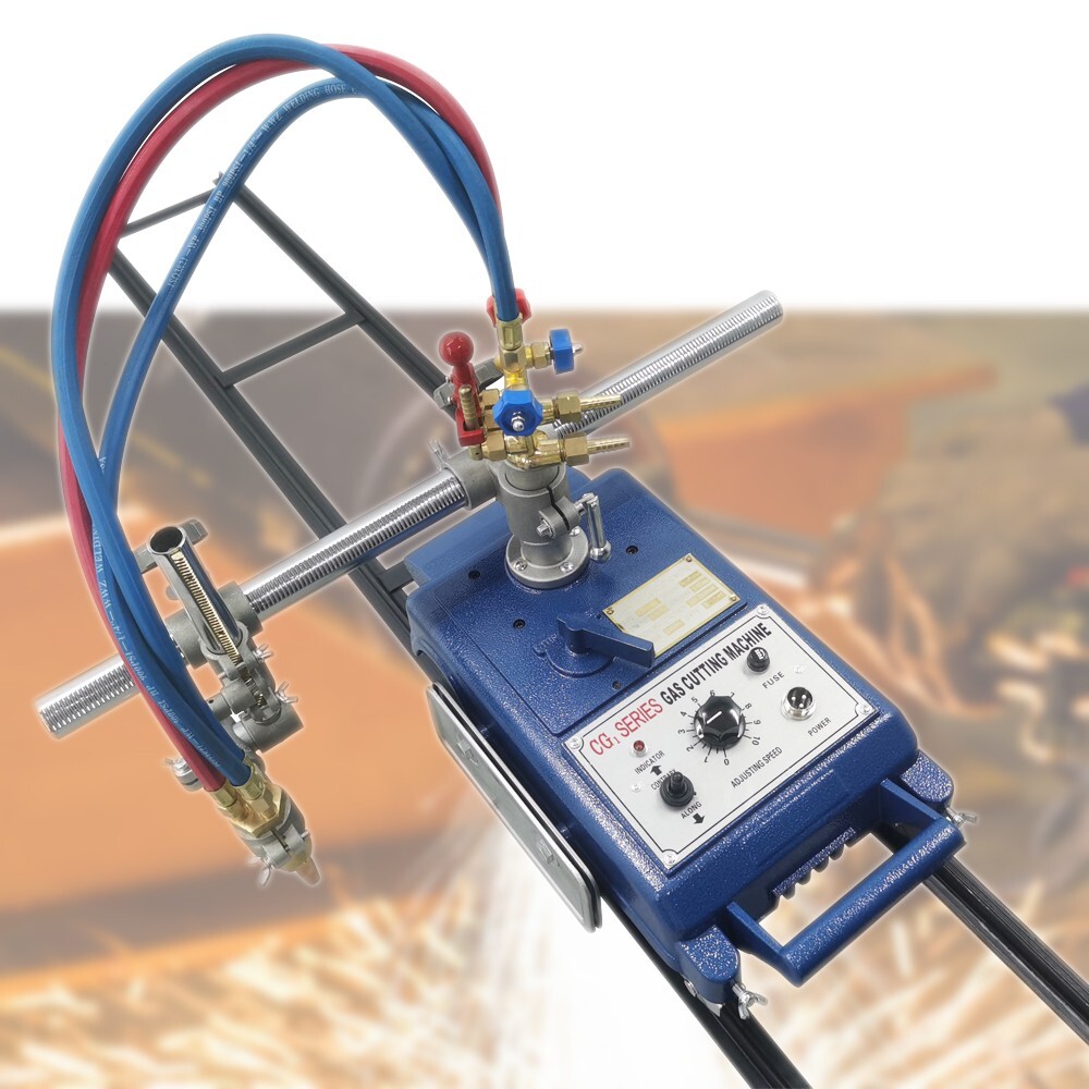 CG1-30C Semi-auto Torch Track Burner Gas Cutting Machine 110V 5.9ft Track