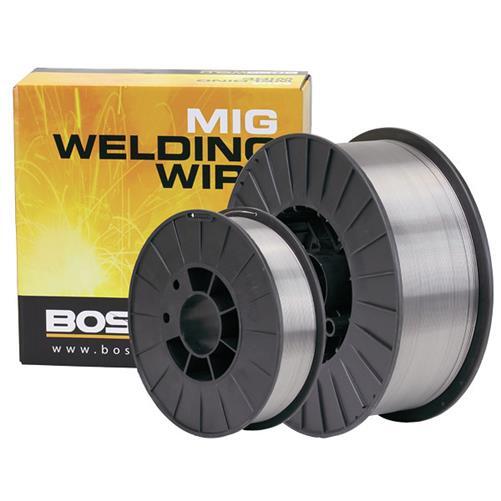 4.5kg BOSSWELD Gasless E71T-11 Flux Cored Mig Welding Wire 1.2mm 1.6 Mild Steel