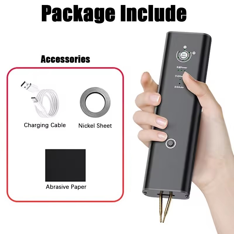 Portable Handheld Spot Welder 11-Gears 18650 21700 Battery Pack Welding Machine