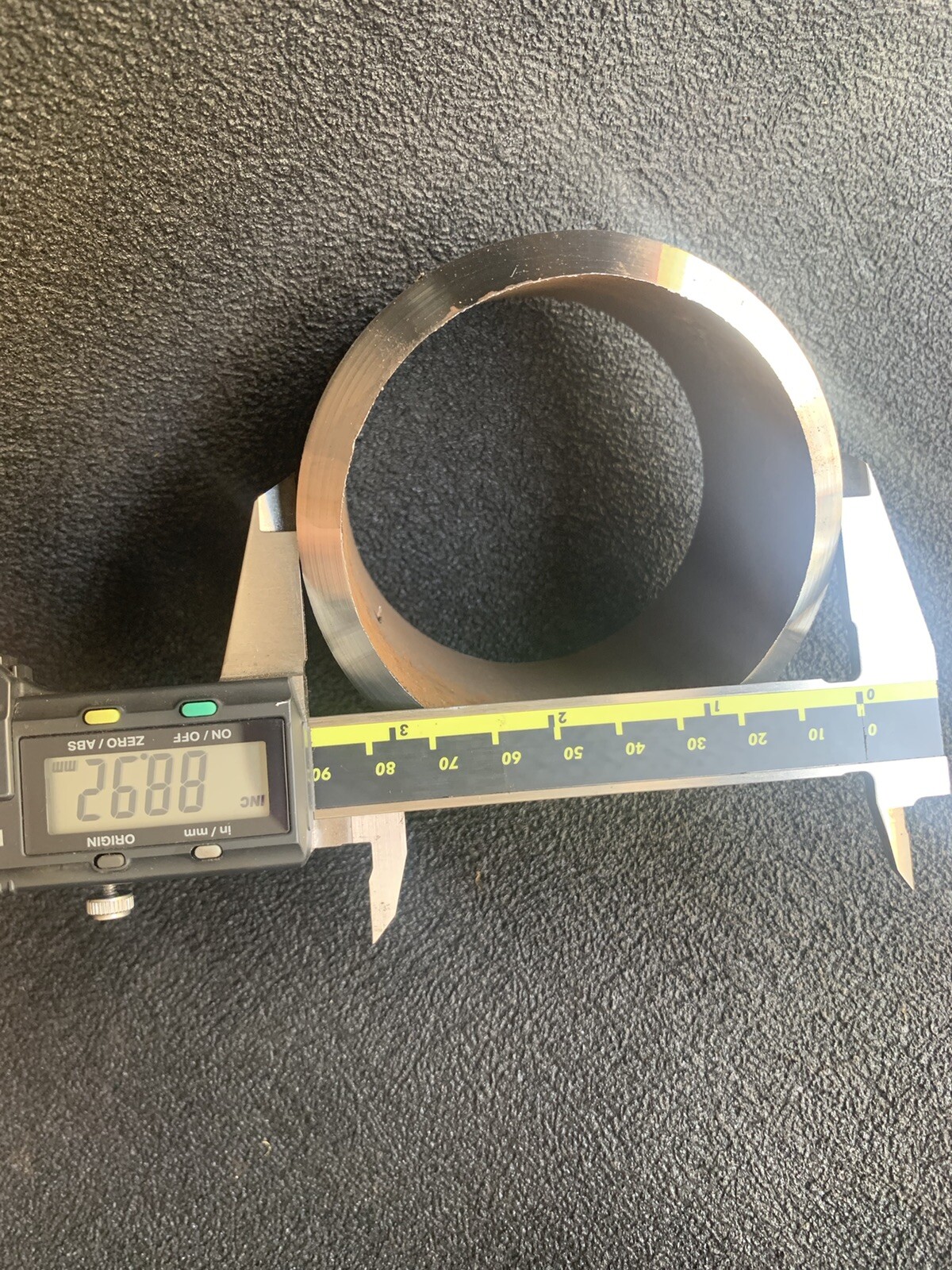 Weld Test Practice Pipe Beveled couponsS 4.5” OD x 4″ +/-1/8″ X 1/4” WT