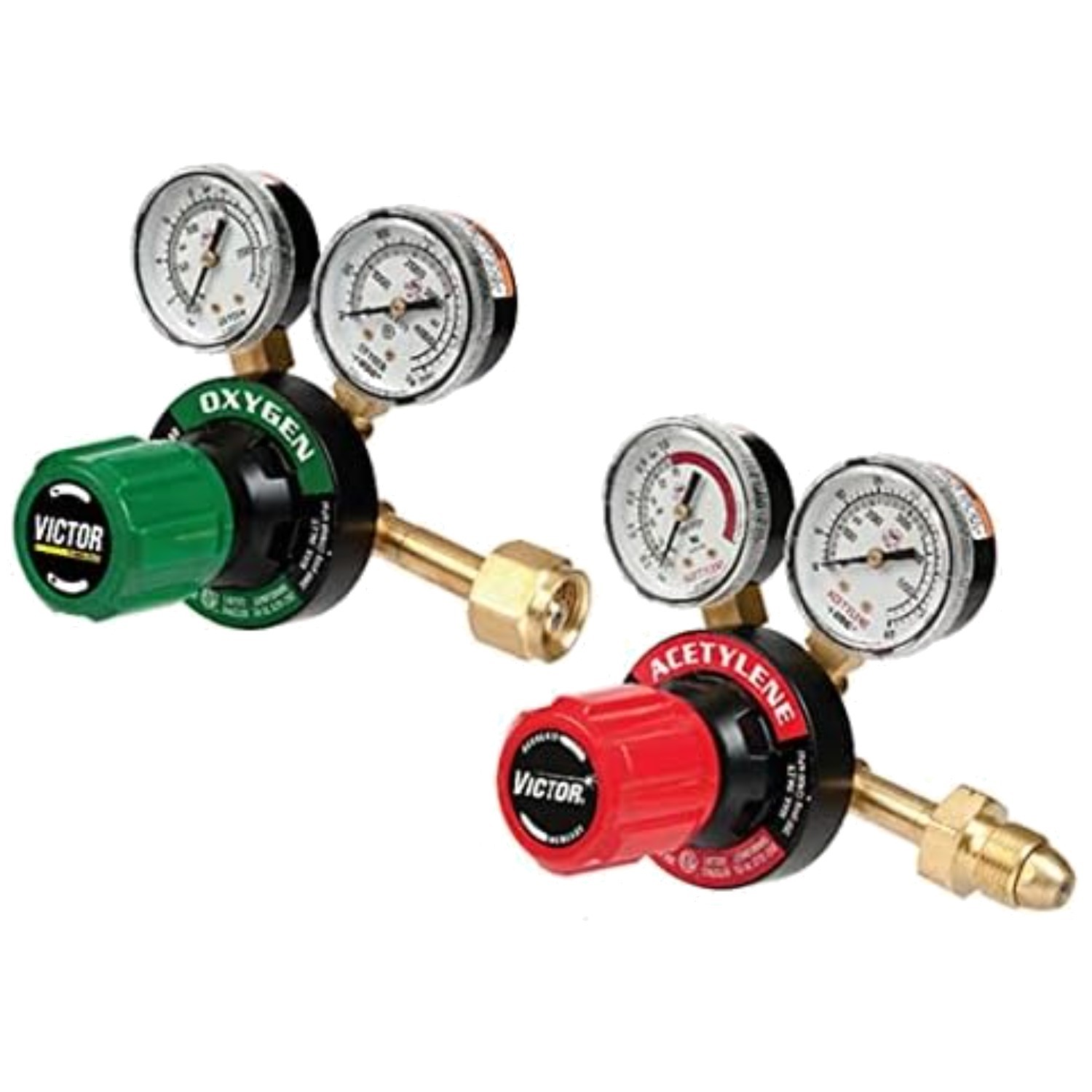 G250 Series Color-coded Oxygen Acetylene Regulators