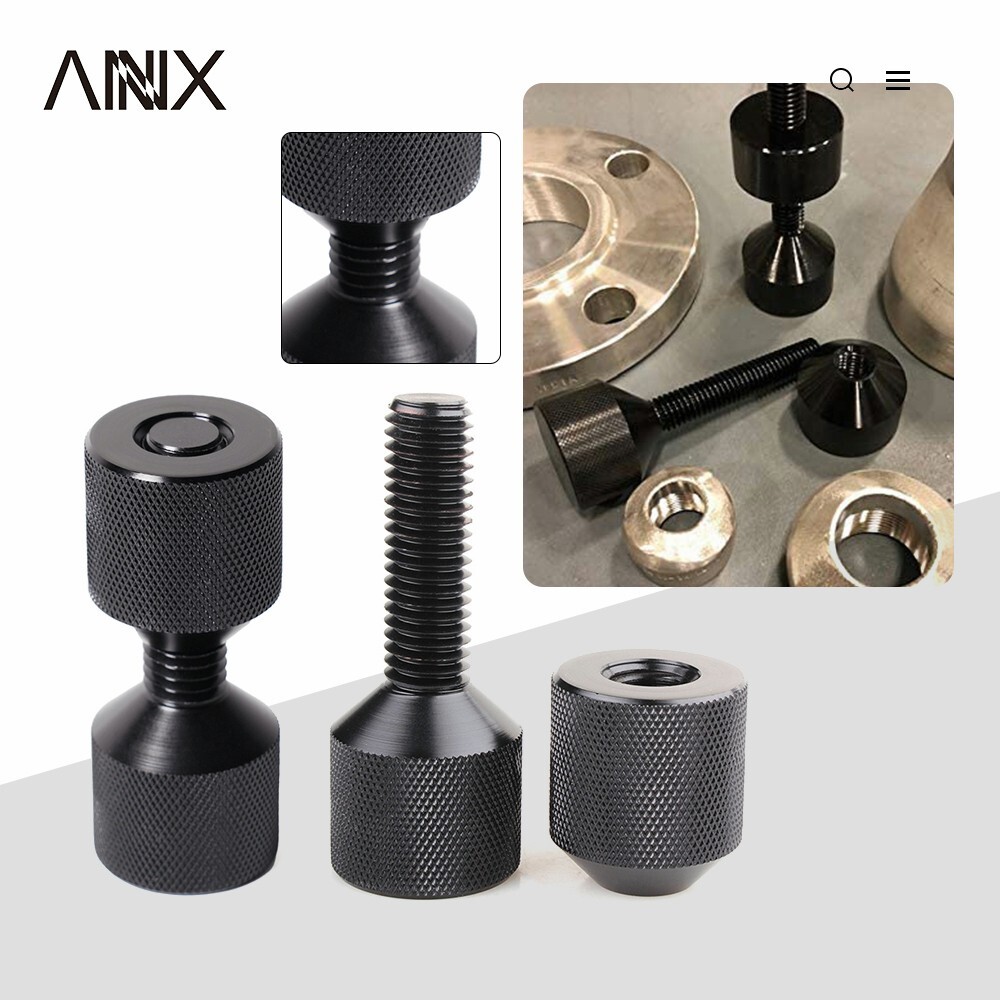 2 Hole Flange Alignment Pin with Anodized 1-1/8″ Two Hole Pins Set 6061 Aluminum