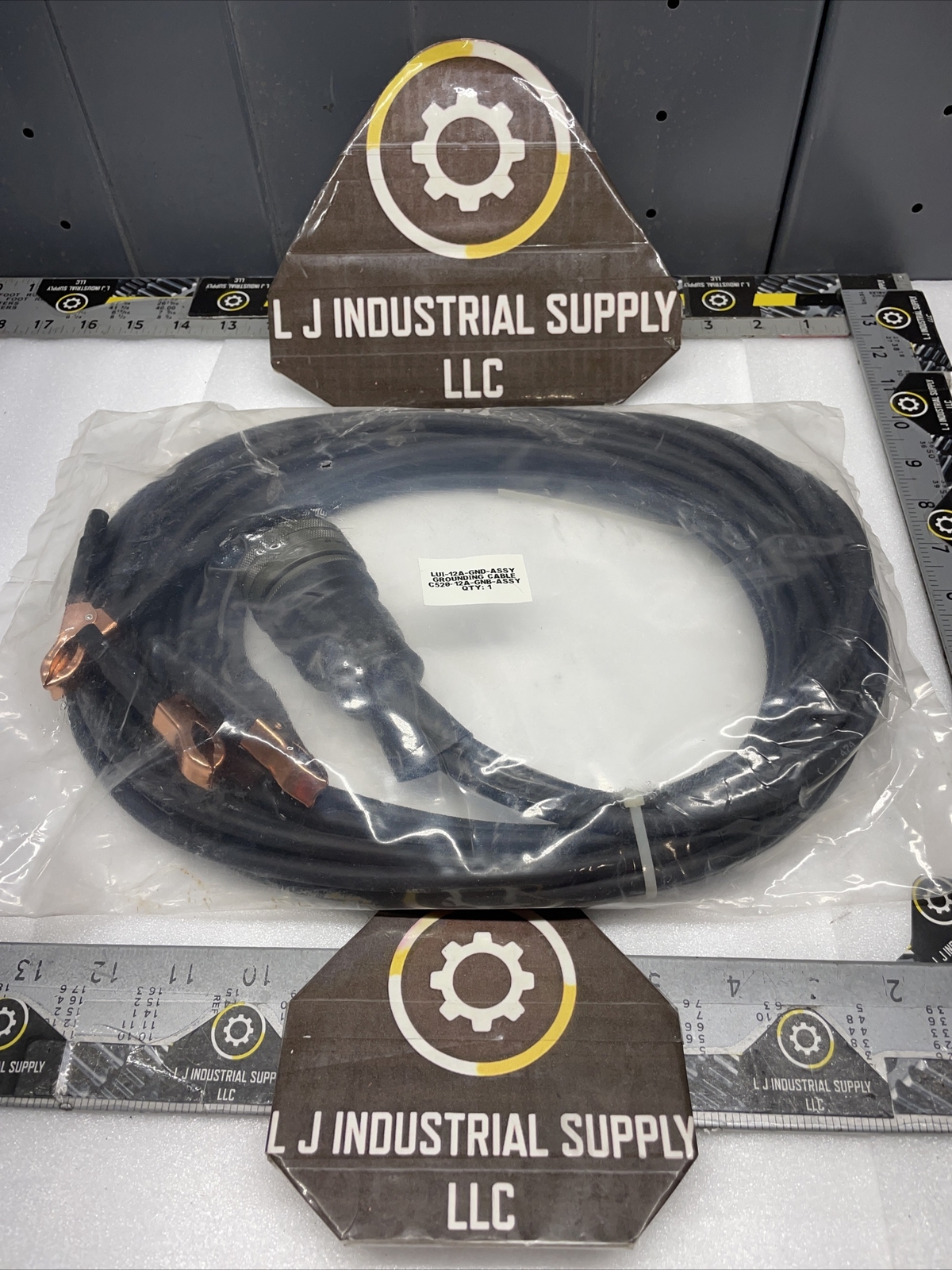 NEW! LUI-12A-GND Welding Cable C520-12A-GNB [10ft] #MULTIPLE IN STOCK_FAST SHIP!