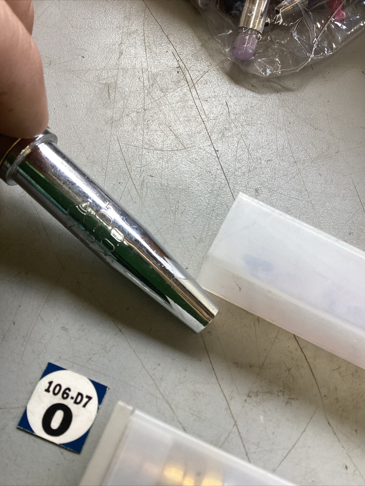Two Koike 106D7 Propane Cutting Tips Size 0