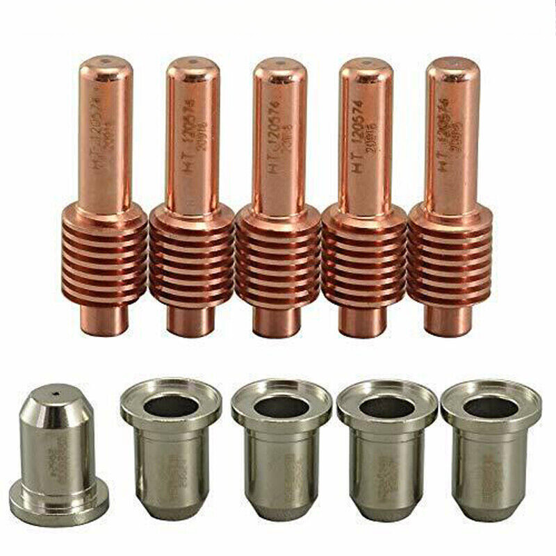 10pk 220330 Nozzle 120574 Electrode Fine Cut For Powermax600/900 PAC123T/M torch