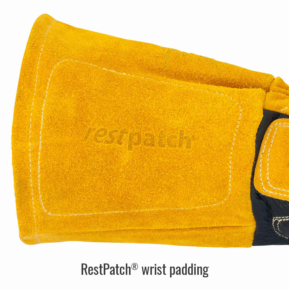 Revco Black Stallion Premium Grain Pigskin BM88 MIG Welding Gloves – Medium