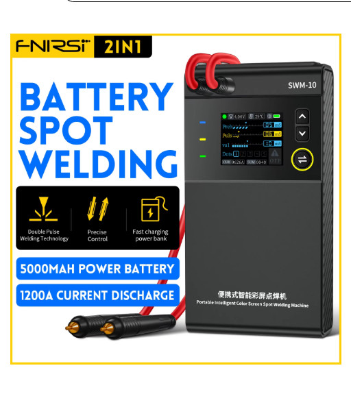 FNIRSI SWM-10 Portable Battery Spot Welder 18650 DIY Tool