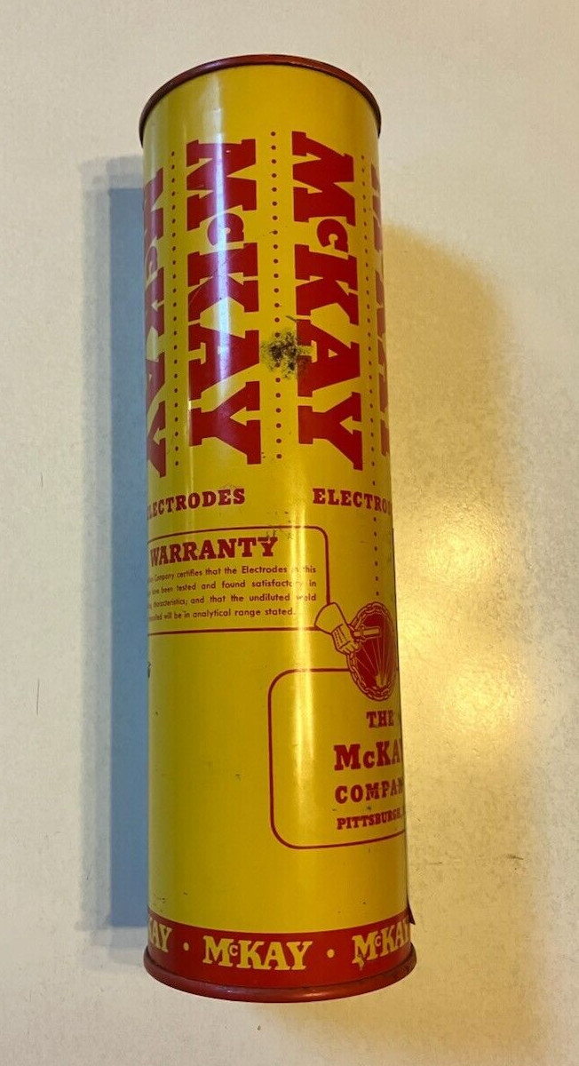 McKAY Vintage Welding Electrodes 5/64 18-8 Cb – 5 lb sealed can