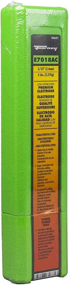 30680 E7018 AC Welding Rod 3/32-Inch 1-Pound