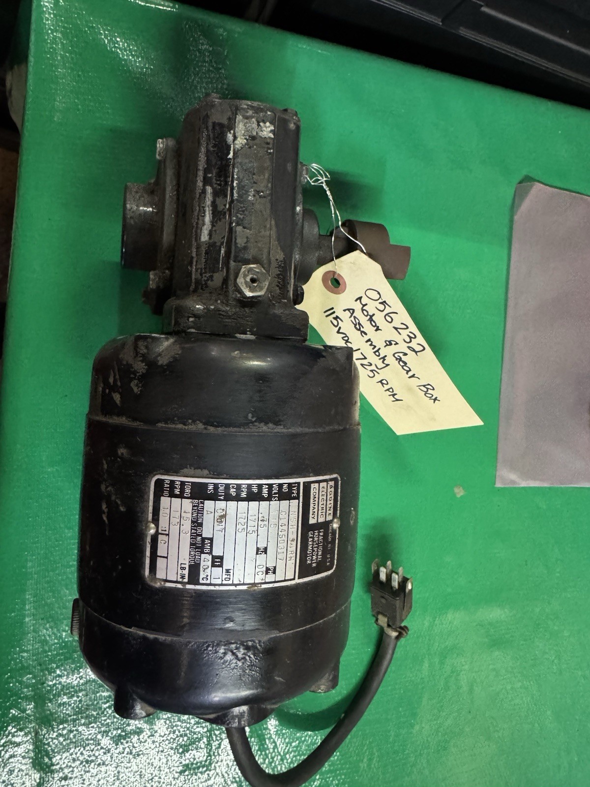 056232 Drive Motor For 10A,10E Wire Feeder – USED | Miller Welder Parts