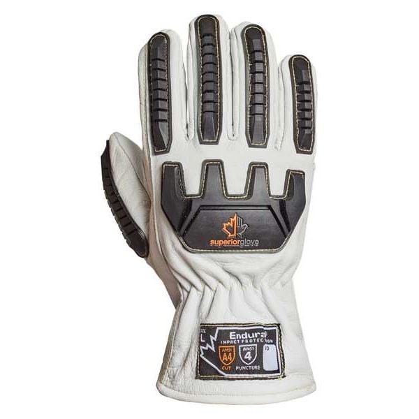 Superior Glove 378Gkgtvbe-3Xl Work Gloves, Drivers, 3Xl, Leather, Pr