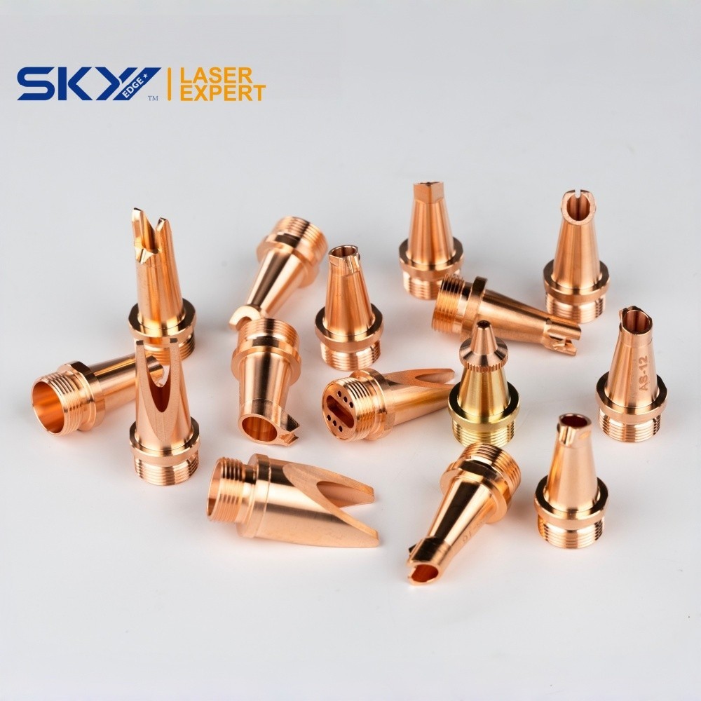 AS-12/BS-16 Laser Welding copper Nozzles M16 for SUP/Au3tech/Relfar/Raytools