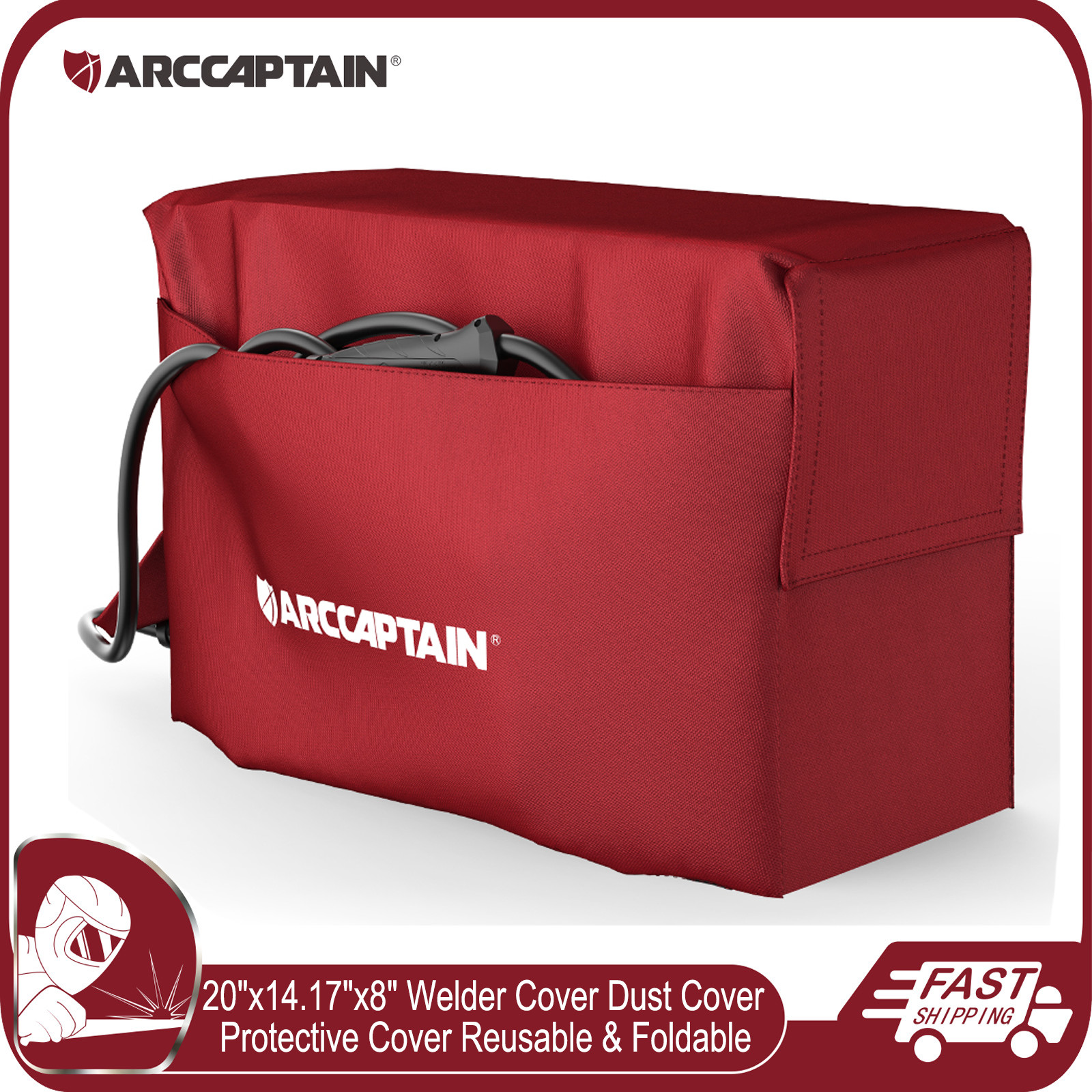 Waterproof Welding Machine Cover Dust Protective Welder Cover Reusable Foldable