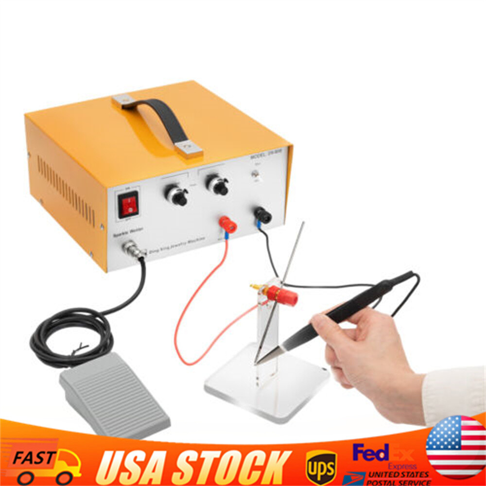 390W Jewelry Spot Welder Laser Welding Machine for Gold Silver Metal 1-80A