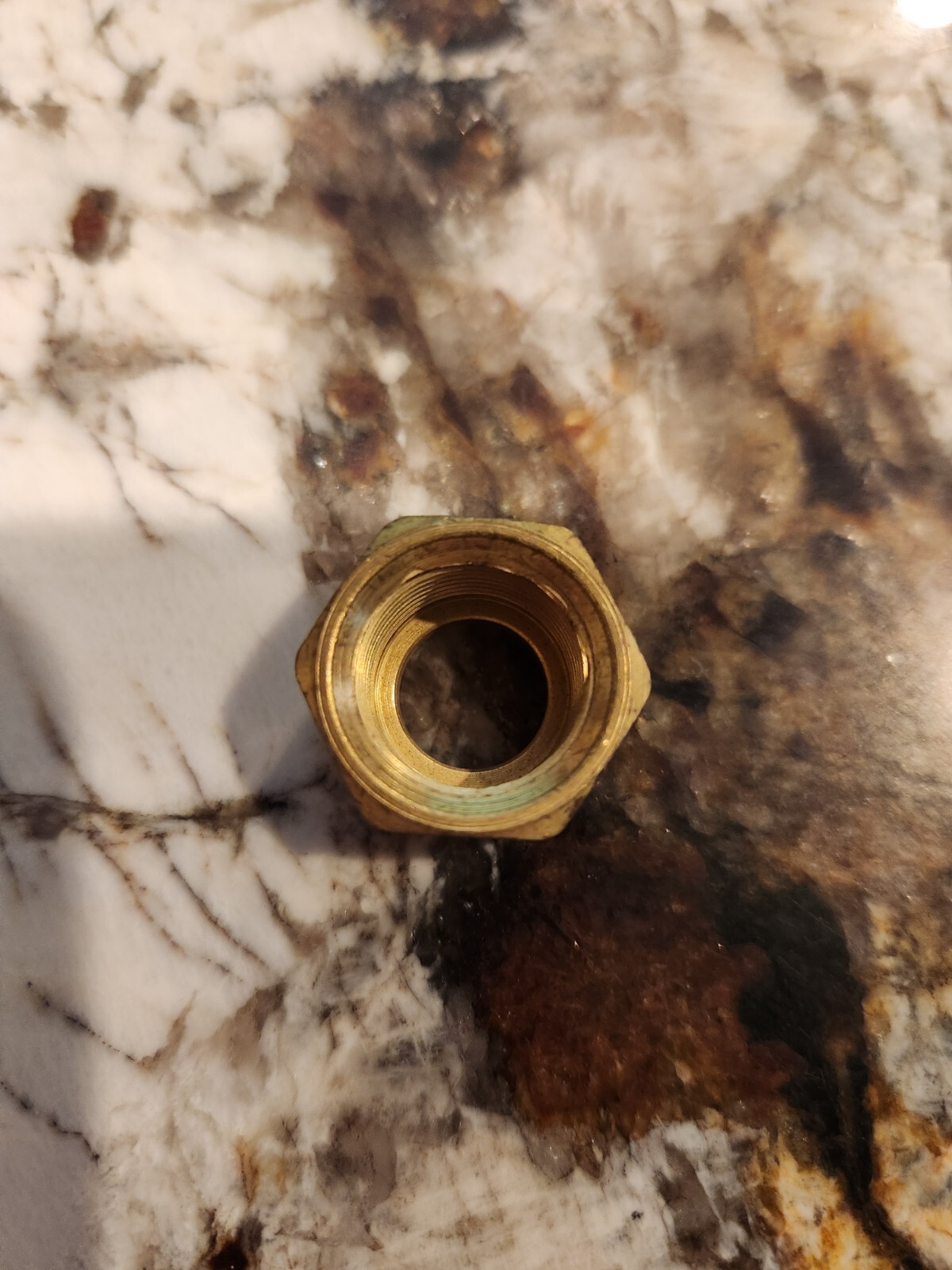Western Enterprises 305-2 Regulator Inlet Nut, Acetylene (MC), Brass, CGA-200