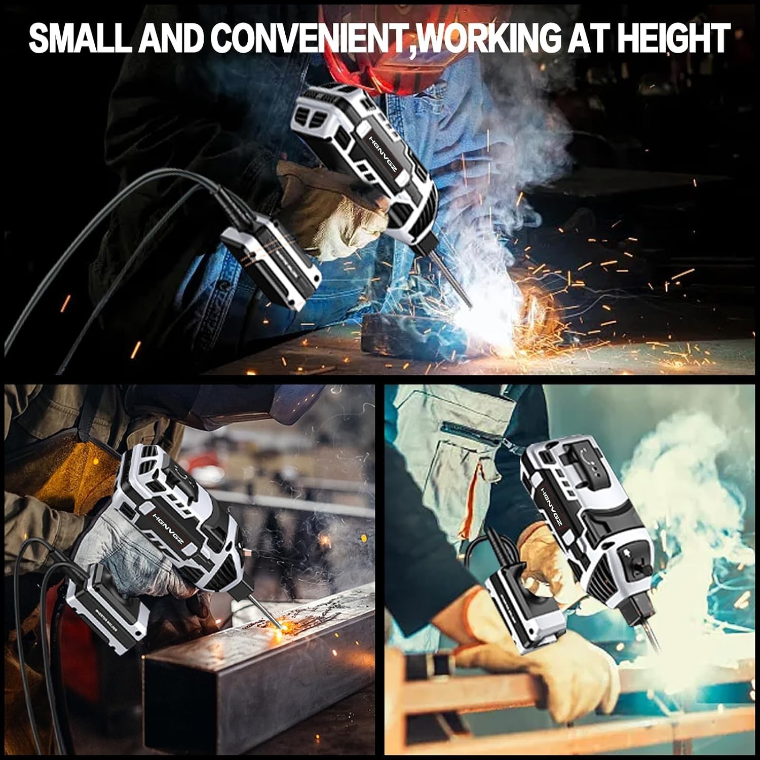 Professional 110V Handheld Welder – 20 Welding Rods & Lifetime Included