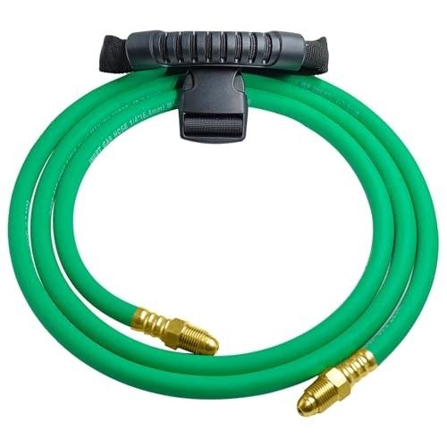Argon Gas Hose 6.56FT 5/8-18 UNF 200 PSI MIG TIG Welding Regulator Inert Gas