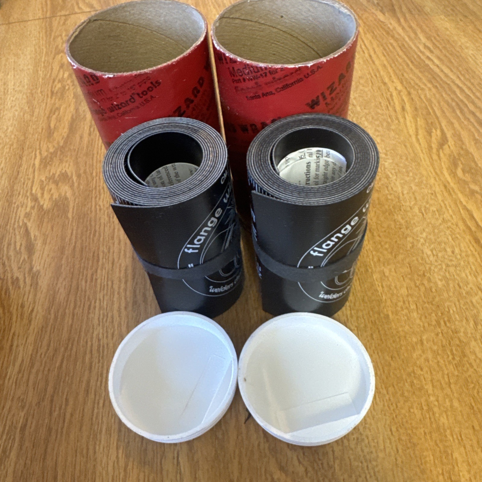 Flange Wizard WW-17 Wizard Wrap Medium 2″ to 16″ pipe pipe wrap (lot of 2)
