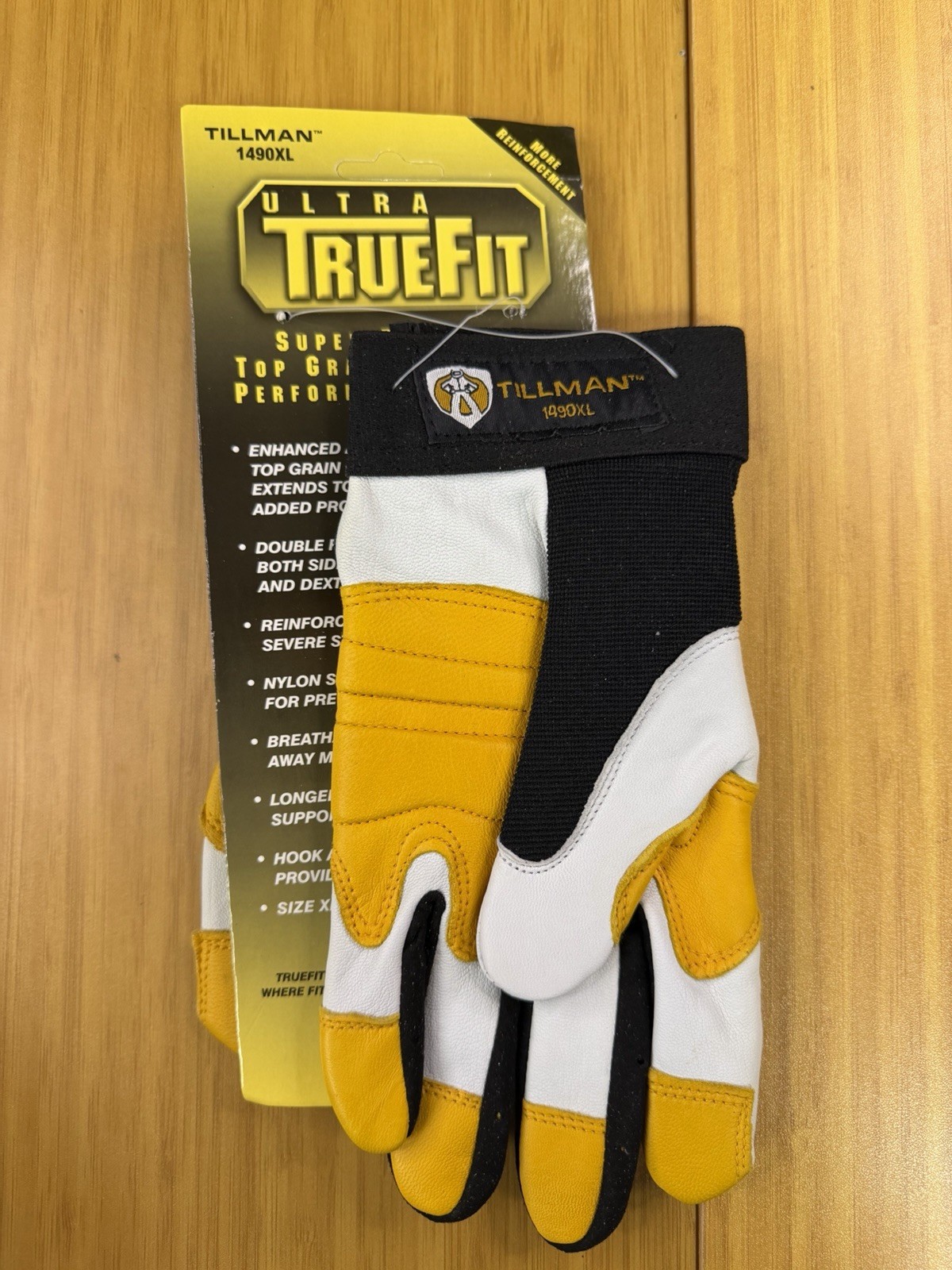 Tillman 1490XL XLarge Ultra True Fit Premium Top Grain Goatskin Work Gloves NEW