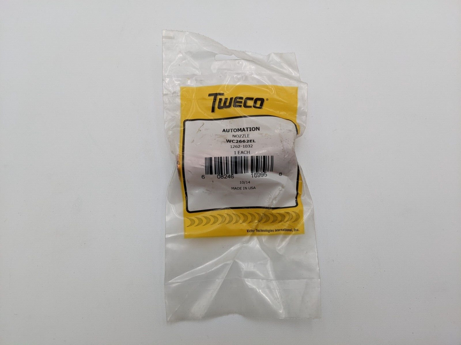 Tweco WC2662EL Nozzle 1262-1032 Nozzle MIG Gun Replacement Consumable Part NOS