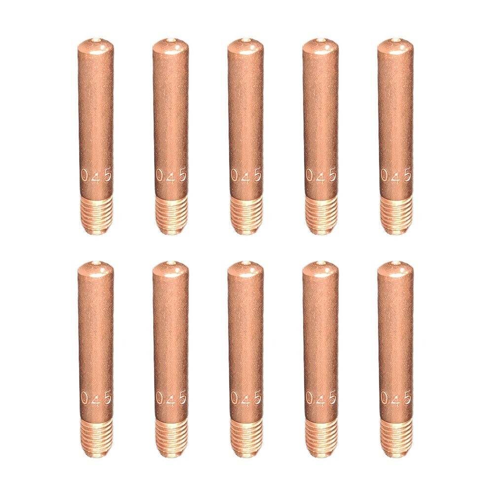 10 pcs Contact Tips .045 fit Lincoln Power MIG 200 PowerMIG 10584 Welder