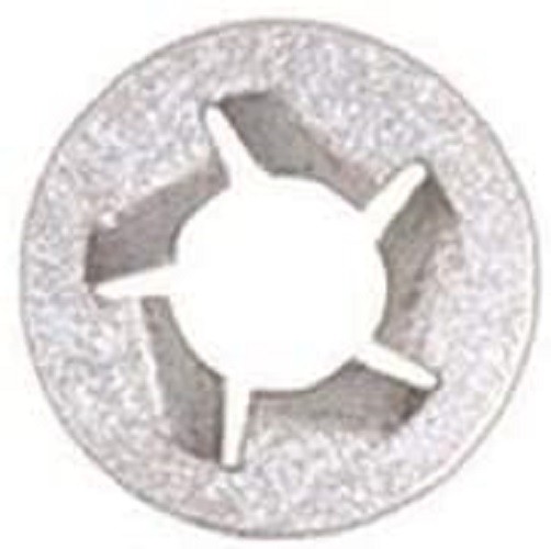 M6-1.0 Pushnut Bolt Retainer 12.7mm O.D. Zinc