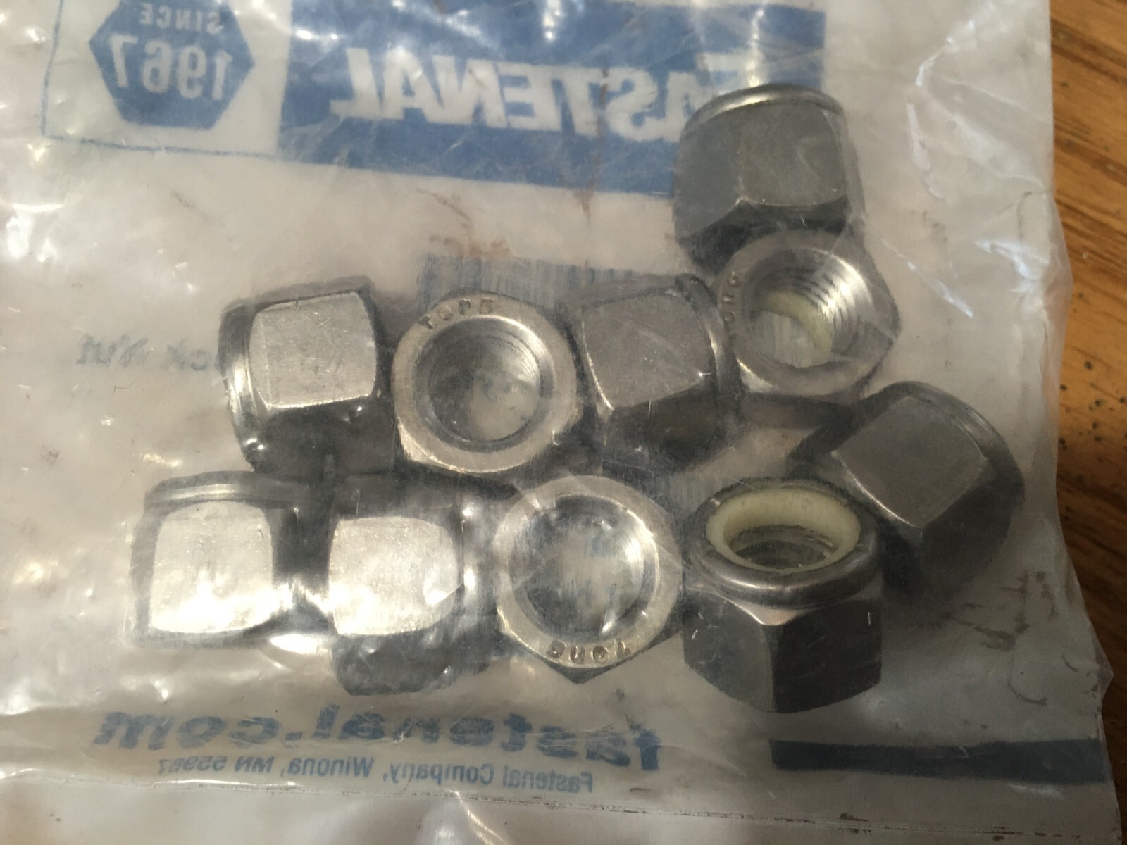 (10) 1/2″-13 Grade 18-8 NE Stainless Steel Nylon Insert Lock Nut