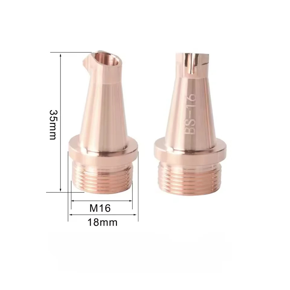 Suplaser Laser Welding Wire Feed Nozzle M16 Anti-splash Nozzles For Relfar CQWY